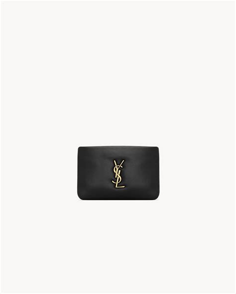 ysl kartenetui gebraucht|Saint Laurent 'YSL' Kartenetui .